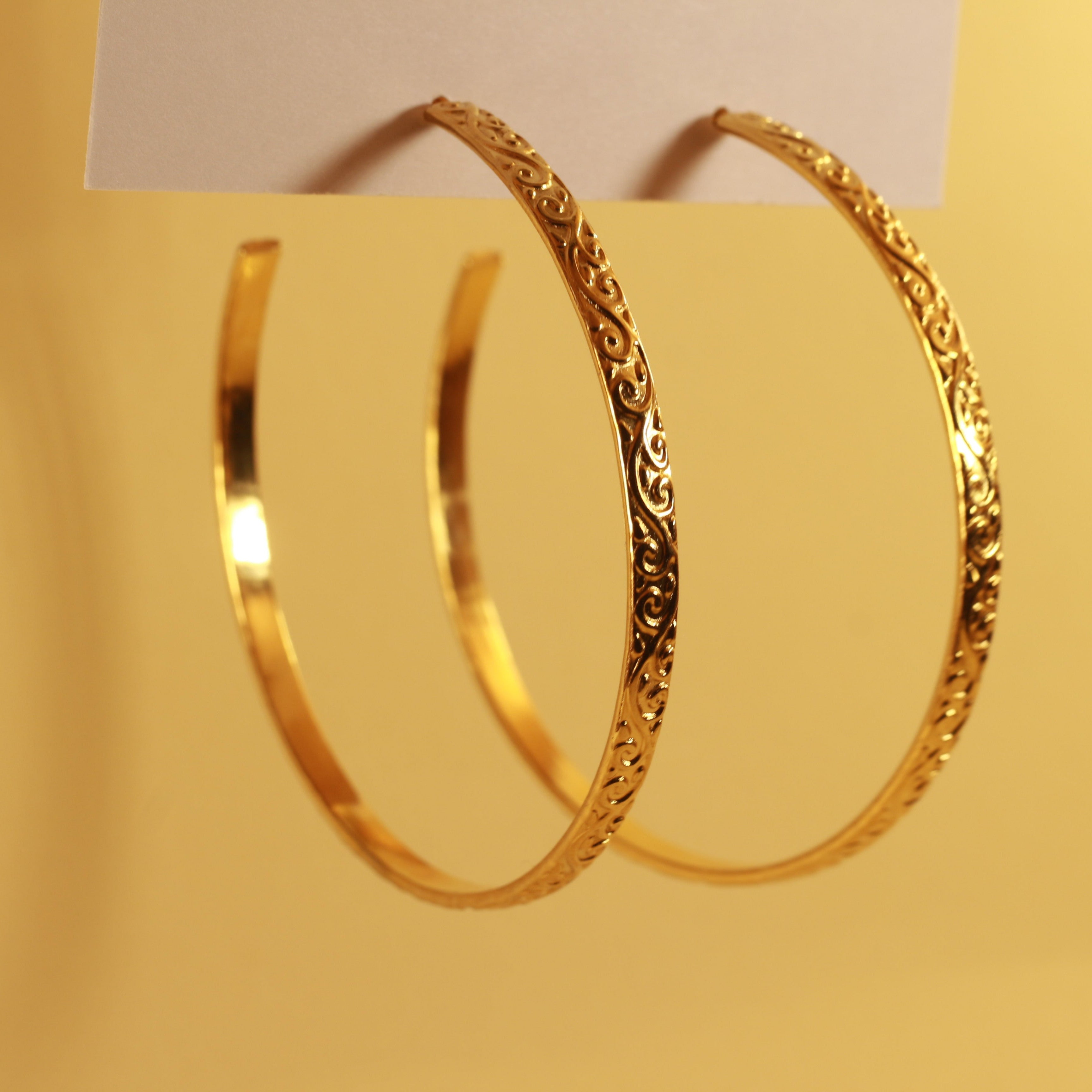 Pendientes - Pendientes aro JLO